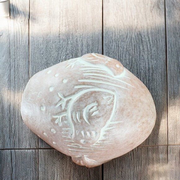 Vintage 1994 Isabel Bloom Egg Figurine Paperweight Signed Baby Chicks Chickens - Picture 2 of 11